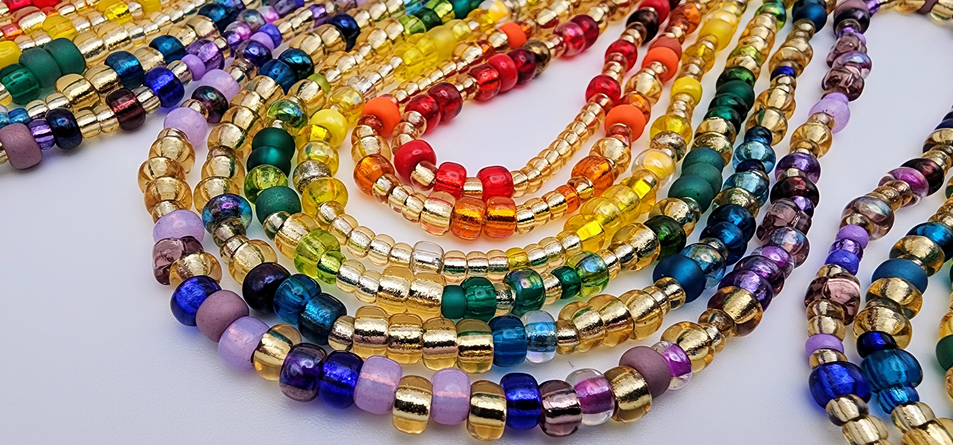 "Waist the Rainbow" 6-Strand Set