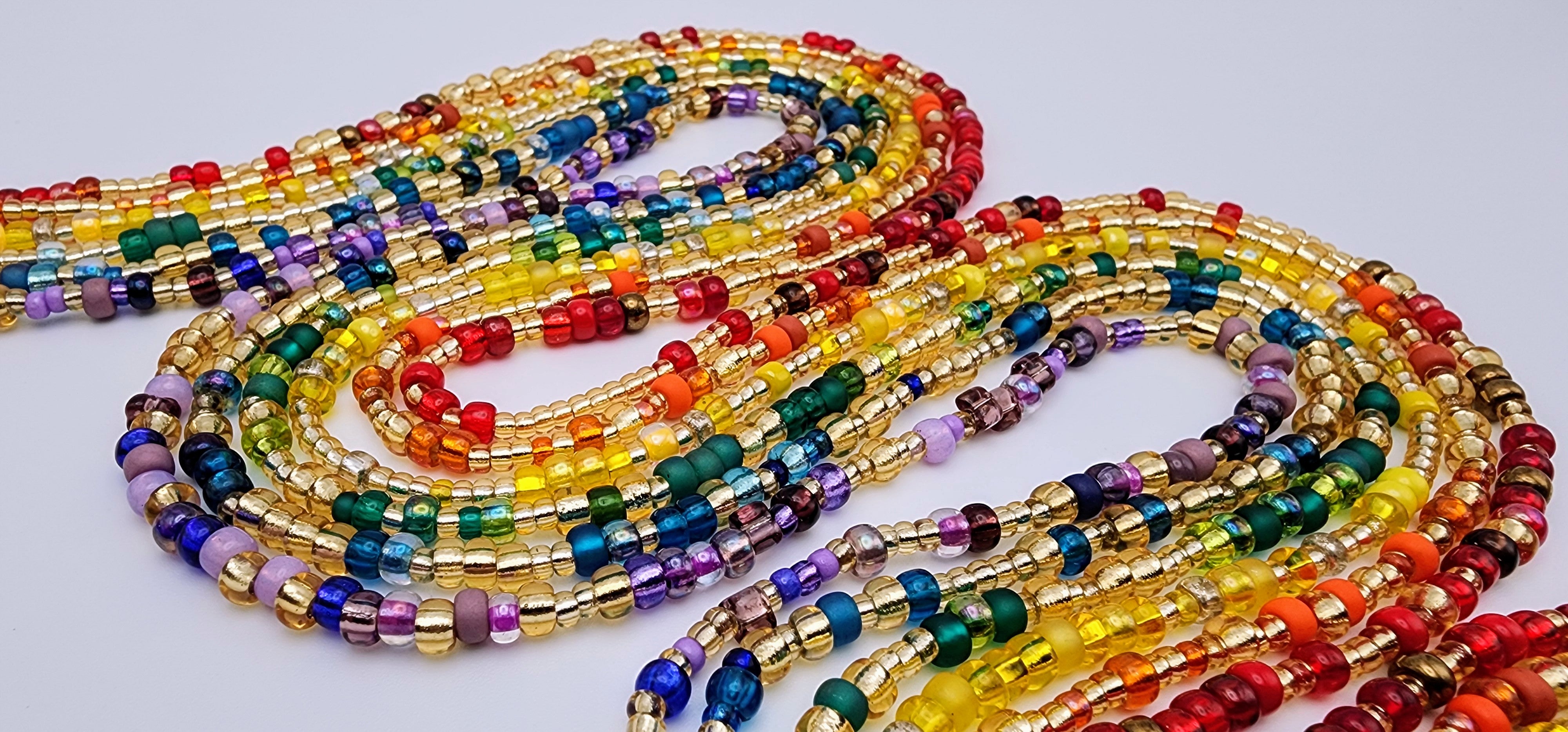 "Waist the Rainbow" 6-Strand Set