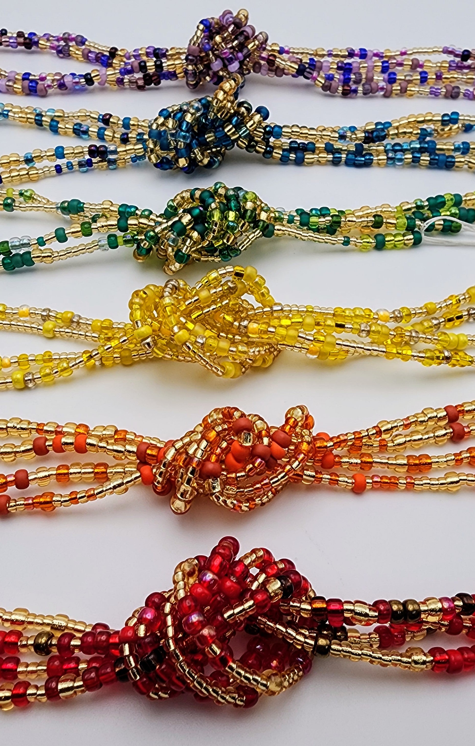 "Waist the Rainbow" 6-Strand Set