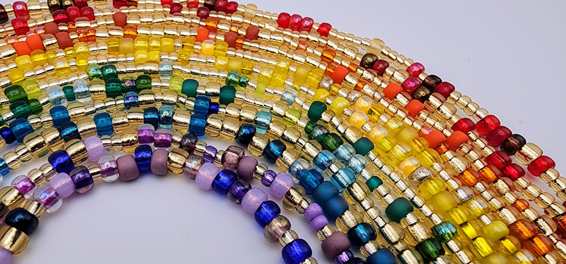 "Waist the Rainbow" 6-Strand Set